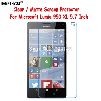 Nové HD Jasné / Anti-Glare Matný Screen Protector Pre Microsoft Lumi 950 XL 950XL 5.7