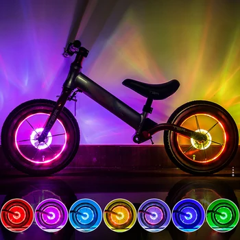 Bicykel Náboj Kolesa Svetlá USB Nabíjateľné LED Vodotesný 7 Farbu bicykli jazda na Bicykli Hovoril Svetlá Požičovňa Výstražné Svetlo požičovňa led svetlo