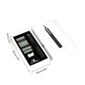 Mini Elektrický Skrutkovač USB Nabíjanie skrutkovača Bezdrôtový elektrická Vŕtačka Opravy