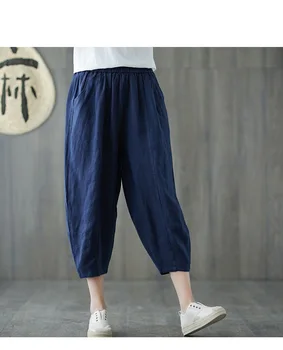 2021 najnovšie ženy bielizeň bežné nohavice kvalitné ženy plátené nohavice originálny dizajn bežné pohodlné materiálu lady nohavice