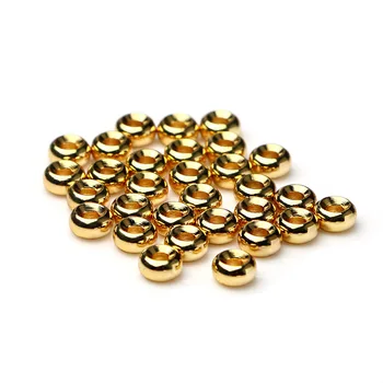20pcs/veľa medi guľôčky príslušenstvo šperky voľné korálky rose gold DIY vlastný náramok korálkový