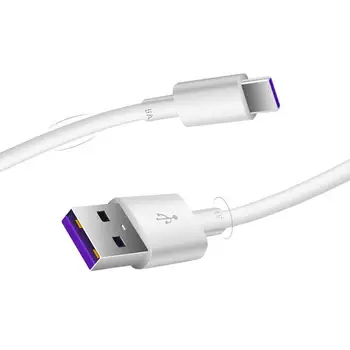 1M Skutočné 5A USB Typu C 3.1 Super Sync Poplatok Dátový Typ C Huawei Kábel Pre Všetky Telefóny Ohýbať/Anti Anti kábel I1J7