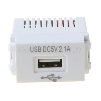 128Type 220 V, 5 V 1A Rozhranie USB Adaptér Prepínanie Modul 2.1 Mobilný Telefón Nabíjanie Panel USB Napájací Modul Drop Shipping