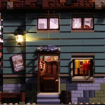Led Svetlo Nastaviť Pre Lego 21310 Stavebné Bloky Tvorca Ulice Mesta Kompatibilné 16050 Starý Rybársky Obchod Hračky(svetlo s akumulátorom box)