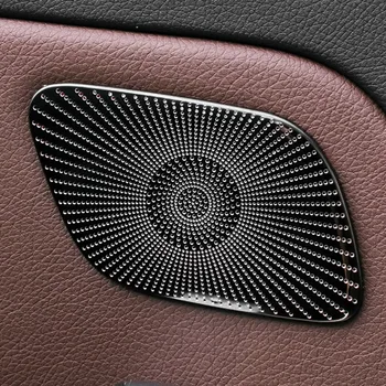 Auto Interiérové Dvere Stereofónny Reproduktor o-Krúžok Kryt Zvuk Rám Dekorácie Výbava pre Benz Triedy W177 V177 2019 2020