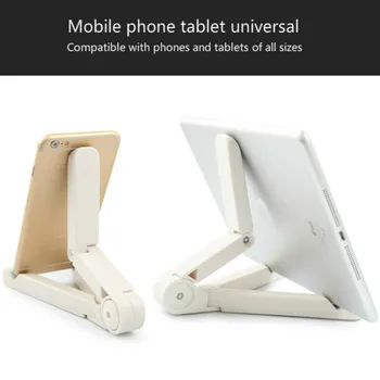 Univerzálna Skladacia Telefón, Tablet Držiak Nastaviteľný Ploche Mount Stojan, Trojnožku Na Podporu Stability Pre Iphone, Ipad Pad Tabuľka