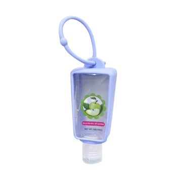 3ks/Set 30ML Silikónové Visí Ochranné puzdro Držiak na Fľašu pre 30ml Hand Sanitizer Odolné Ochranné puzdro bez Sanitizer