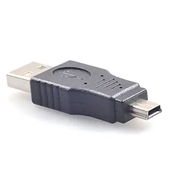 10PCS OTG 5 Pin F/M mini Meniča Adaptér Prevodník USB Mužov a Žien Micro-USB