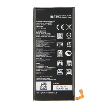 Pôvodná Vysoká Kapacita batérie BL-T30 Batéria pre LG X Power 2 II L64VL M320 M320F M320N M322 L63BL K10 Moc M320DSN M320TV MLV7N