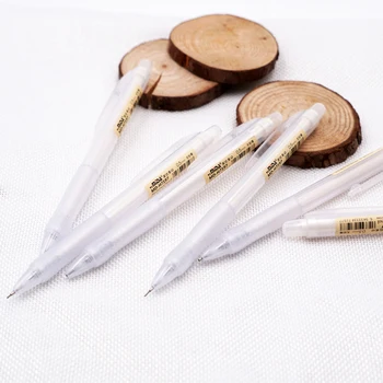 4pcs kórejský Štýl, Mechanické Ceruzky, Písacie potreby Transparentné Automatické Ceruzky Rozkošný Plastové Ceruzky Školy kancelárske potreby