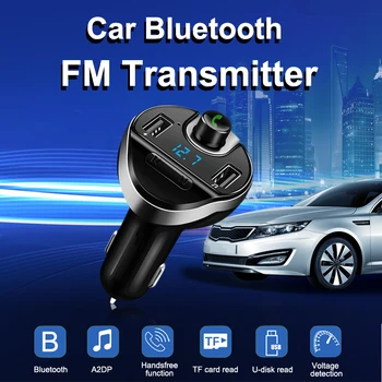 Urbanroad Auto, MP3 Audio Prehrávač, Bluetooth, FM Transmitter, Bezdrôtový Modulátor do Auta HandsFree USB Nabíjačka do Auta TF U Slotu 2 Port