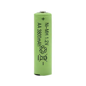 Zelená 1pc veľa Ni-MH 3000mAh AA Batérie 1.2 V, AA Nabíjateľné Batérie NI-MH Neutrálne batérie pre Blesk/Fotoaparát