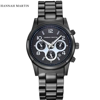 2017 HM Muži Ženy Top Značky Luxusné Quartz-hodinky Náramkové Hodinky Módne Bežné Ladi Striebro Quartz Šaty Business Dizajnér Náramkové hodinky