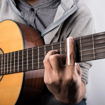 Čistiaca Handrička Na Gitaru Listov Nastaviť Stredného Prsta Chránič Praktické Povrch Trojuholník Vybrať Hudbu Zlepšiť Profesionálne