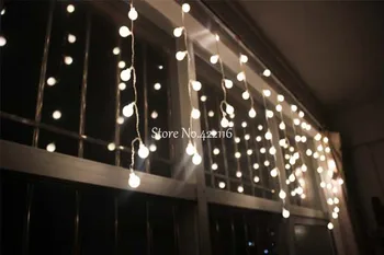 3.5x0.3/0.4/0.5 m 96 LED Vianočné String Pásy Rozprávkových Svetiel 2017 Nový Rok Girlandy Záhrada Svadobné Party Dekorácie, Doprava Zdarma
