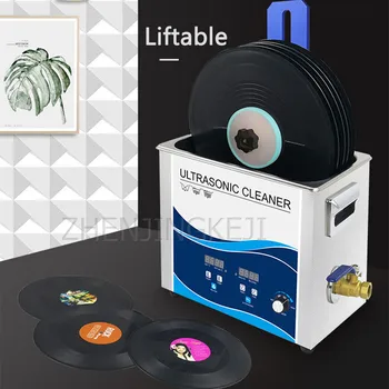 Digitálny Displej Obchodné Ultrazvukový Čistič Ultrazvukové Vinyl Čistiaci Stroj Domov Záznam Multifunkčné Čistenie Machin