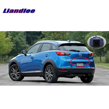 Liandlee CAM Auto Spätného Chodu Vzad Parkovacia Kamera Pre Mazda CX-3 CX3 2016-2018 / Zadná Kamera HD CCD, Nočné Videnie