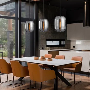 Moderné železa krištáľový luster stropný luster osvetlenie kuchyne lustre cocina accesorio spálňa jedáleň avizeler