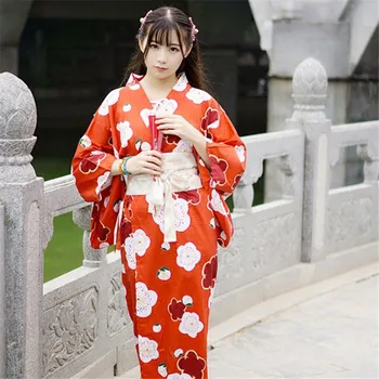 Kawaii Klasické Lolita Šaty 2018 Nové Japonské Japonské Kimono Wafuku Cosplay Kostým COS Loli Kostým, Šaty Opasok Šaty Sady