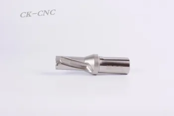 Vysoká kvalita WC-2D-27 C32 U vŕtať otočných CNC vŕtačku NÁSTROJ 27mm-2D Obrábania dĺžka=54 mm pre WCMX050208 vložiť