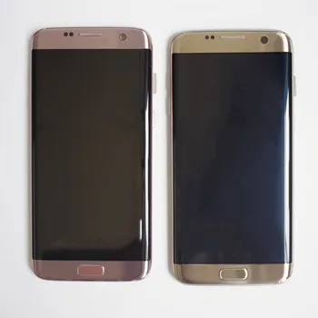 LCD Samsung Galaxy S7 Okraji G935P G935F SM-G935A Displej Super AMOLED Displej LCD Touch Digitalizátorom. S montážou Rámu OBRAZOVKY