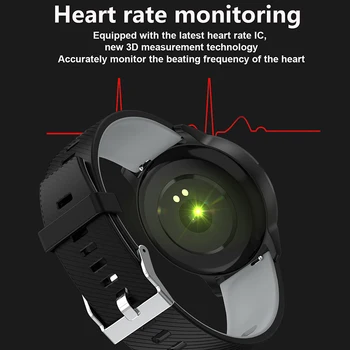 BANGWEI NOVÉ Inteligentné Hodinky Mužov Náramkové hodinky Smart Srdcového tepu, Krvného Tlaku Tracker Fitness Krokomer Nepremokavé Športové Hodinky