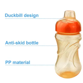 C-1 Sippy Pohár Nepriepustných Bezpečnosti Duckbill Fľaša Deti Baby Detská Vzdelávania Pitnej Fľaše, Poháre Vody, Mlieka Fľaša Mäkké Ústa