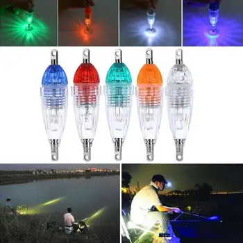 Mini LED Blikajúce Hlboký Pokles Rybárske Squid Podvodné Ryby Lákať Svetlo Lampy vonkajšie rybárske Príslušenstvo