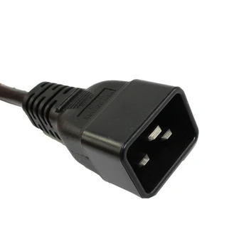 IEC320 C20 Rozšírenie napájací Kábel IEC 320 C20 Mužov 2xC13 Žena Y Rozdeľovací Kábel C20 2*C13 Napájací Kábel Server UPS Napájací Kábel