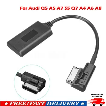 AMI MMI Bluetooth Adaptér 17 CM Audio AUX Kábel Pre Audi A4L A5 A6L A8 O5 S5 Q7 A