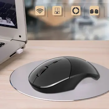 Nastaviteľné s Vysokou Presnosťou Tlačidlo LED Optické USB Bezdrôtovej Ergonómia Myš 2,4 GHz Bezdrôtová Myš Herné Myši Myši