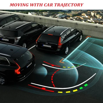 Weivision Inteligentné Dynamické Dráhe Stopy Vozidlá Auto parkovacia Kamera Pre NISSAN TENNA / TIIDA / Bluebird / SYLPHY