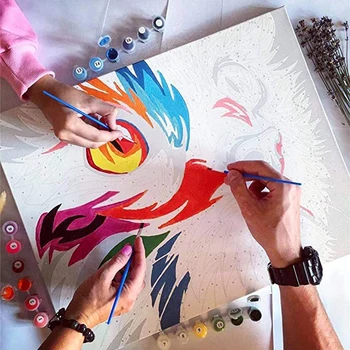 Mestské Vozidlo DIY Olej Maľovanie Podľa Čísel Súpravy Kresliace Plátno HandPainted Wall Art Obrázky Farebnosť Podľa Čísel Moderného Domova
