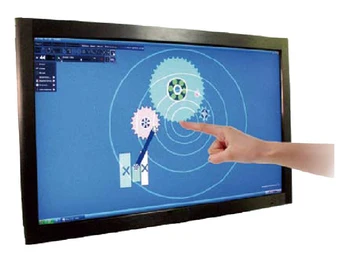 42 palec 6 bodov IČ interaktívne dotykové obrazovky pre vzdelávanie,školy multi touch screen sa dotknite TV