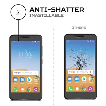 Screen protector, Anti-Shock Anti-scratch Anti-Shatter kompatibilný s Alcatel Tetra