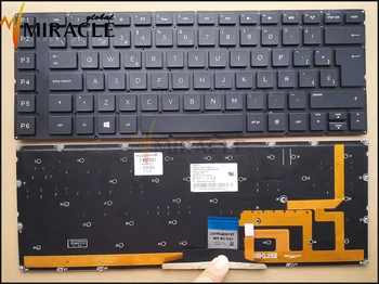 Podsvietený španielsky klávesnica pre Notebook HP ZNAMENIE 15 ZNAMENIE 15-5000 5003TX 5013TX SP/LA nahradenie Novým SP Španielsko Black wholesales