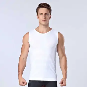Muži Cvičenie Pro Gymming Shaper Top Vesta Športových Beží Yogaing Komprimovať Telo Fitness Pláži Cvičenie T-shirts Nádrž Košele MA10