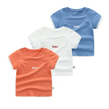 2019 kvalitné tričko Lete chlapci dievča Jurský Sveta dinosaurov Tlač Bavlna Deti Topy detské Oblečenie Detí oblečenie