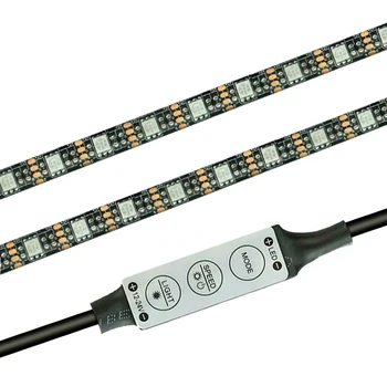 Novo 2 Ks LED Svetelné Pásy Kapela Šasi Lampa Nepremokavé Príslušenstvo pre Xiao M365 Skúter S66