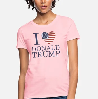 Som Rád, Donald Trump Žien T-Shirt