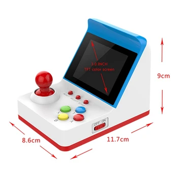 Retro Mini Arcade FC Ručný Ovládač Herné Konzoly Hry Arkádovej FC Ručné Voľný čas Stroj s Dvoma Gamepads
