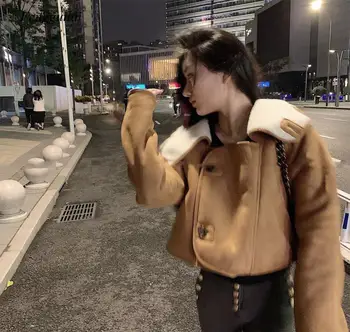 Zimné Nové Hrubé Kabáty Žien Žijúcich Bavlna Bežné Krátky S Kapucňou Bundy Žena Kórejský Štýl Ženy Oblečenie