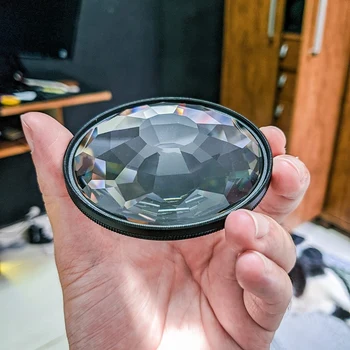 Fotografie Popredí Blur, Filmovej a Televíznej Rekvizity 77mm Kaleidoskopu Sklenený Hranol SLR Príslušenstvo Filter