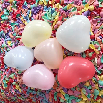 10-100ks 12inch 2.2 g v tvare srdca balón narodeninovej party svadobné dekorácie balón baby sprcha eco friendly macarone baloon