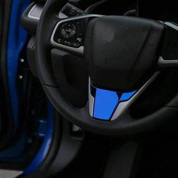 Volant Kryt Interiérom Panel pre 10. Gen Honda Civic 2020 2019 2018 2017 2016, Modrá