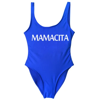 MAMACITA List plavky Plávanie oblek pre ženy Dievčenské jednodielne Plavky Kombinézu fitness plus veľkosť plaviek Žena