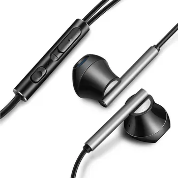 Hi-Fi 6D Stereo Extra Basy Káblové Slúchadlá Príslušenstvo Mikrofón s 3,5 mm Jack, Do Uší Pre iphone Samsung Huawei Xiao MP3