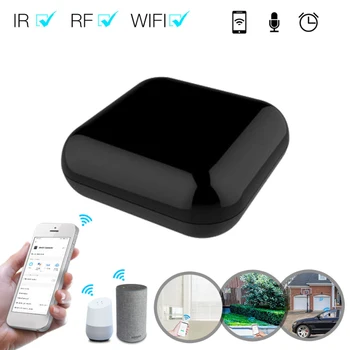 WiFi+IR+RF Univerzálneho Inteligentného Diaľkového ovládača Automatizácia vypínač Pre IOS Android Práce S Hlasovým ovládaním, Alexa Domovská stránka Google