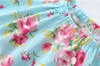 Letné Novorodenca Dievča Oblečenie, Oblečenie Kvetinový Bavlna Bežné Potápačské Jumpsuit Oblečenie Oblečenie Sunsuit