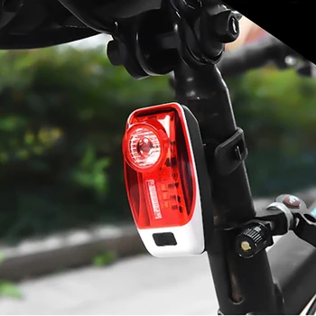 Cyklistické Svetlo Na Bicykel Zadné Svetlo S Usb Nabíjateľné Nepremokavé, Ľahké Jazda Na Bicykli Tvorivé Zadné Svetlo Bezpečnostné Výstražné Svetlá